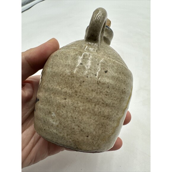 Vintage Mahon Pottery Ireland Stoneware Pineapple Jug Handle Cork Country 4” - Picture 4 of 8